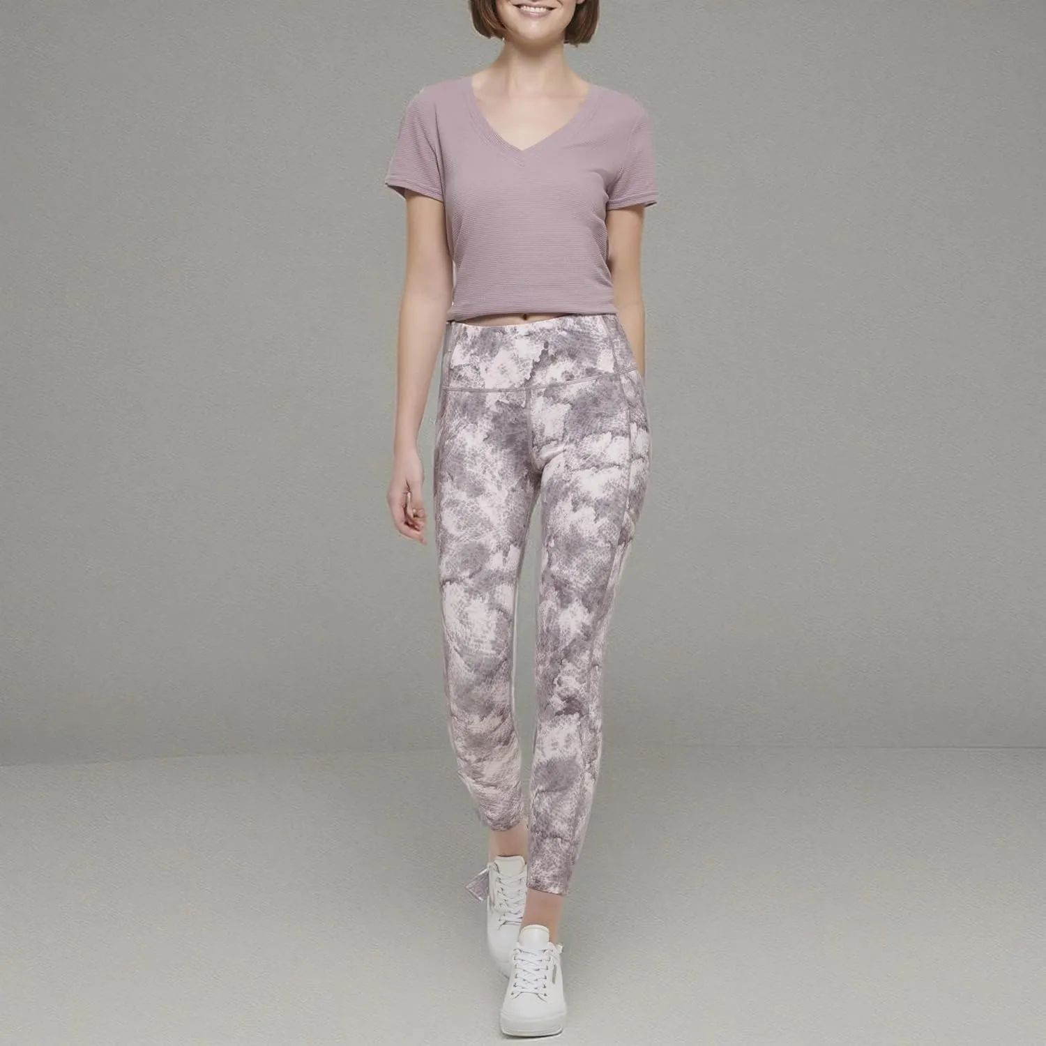 Calvin Klein Performance Women's Printed High Waist 7/8 Length Tight