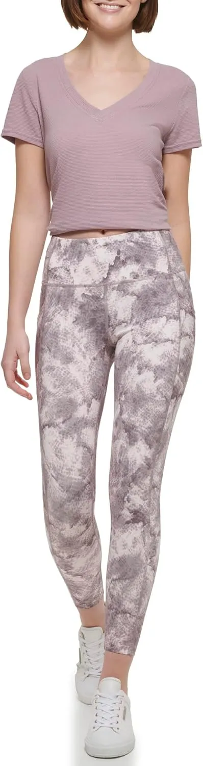 Calvin Klein Performance Women's Printed High Waist 7/8 Length Tight
