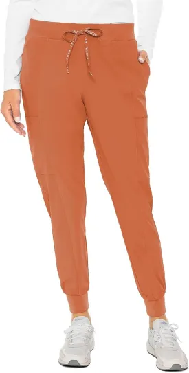 Med Couture Scrub Jogger Pants for Women, Seamed Bottoms with 4 Spacious Pockets MC8721