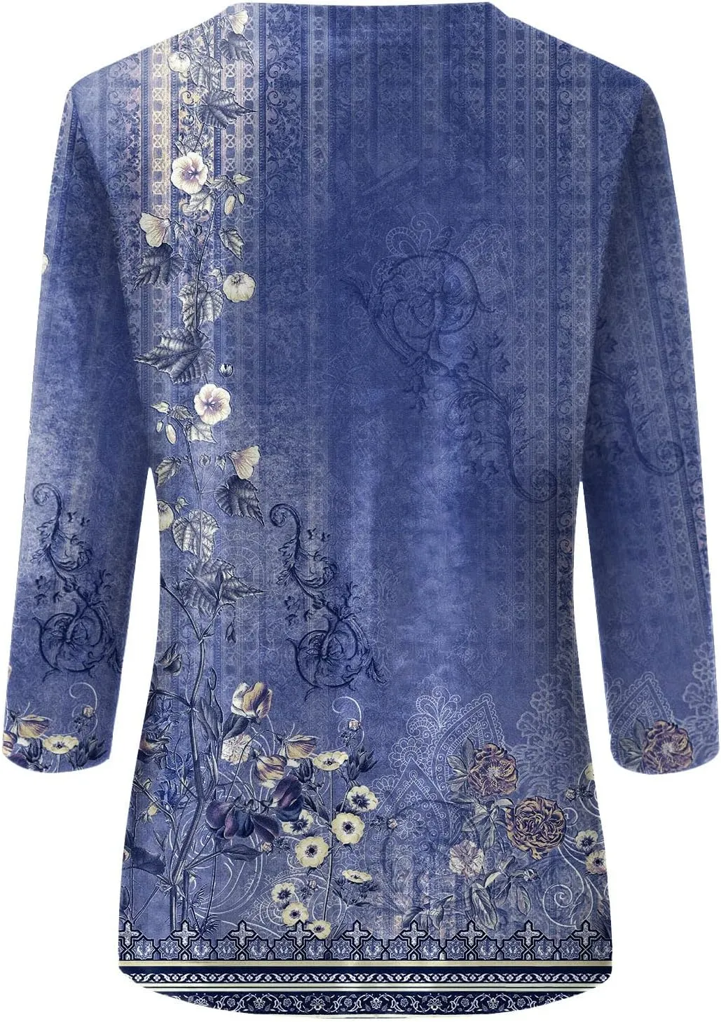 Petite Tops for Women 3/4 Sleeve Comfortable T Shirts for Women Summer Tops Round Neck Fall Long Sleeve Shirts