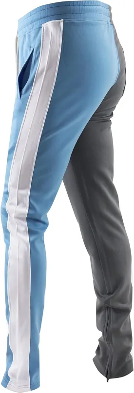 SCREENSHOT-Track Pants Basic Mens Premium Slim Fit Athletic Fitness Fashion Urban Lifestyle Streetwear Bottoms